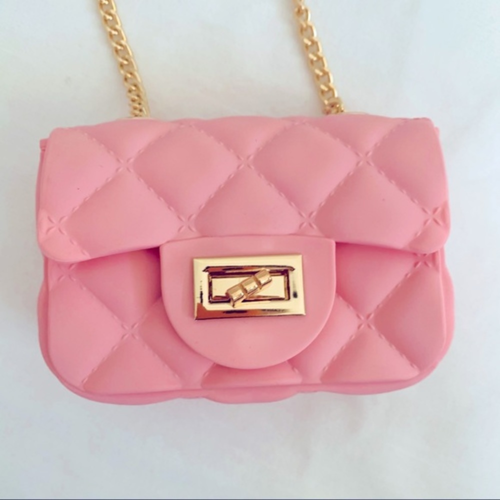 Deluxity | Jelly Quilt-style chain crossbody mini